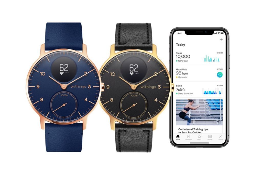 Withings Hibrit Akıllı Saat Türkiye Çelik HR Sınırlı Sayıda