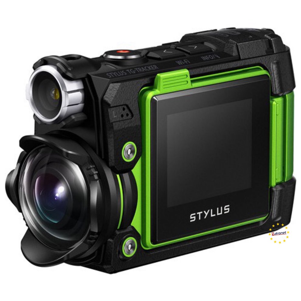 Olympus Tg-Tracker Aksiyon Kamerası İki Renk siyah Yeşil