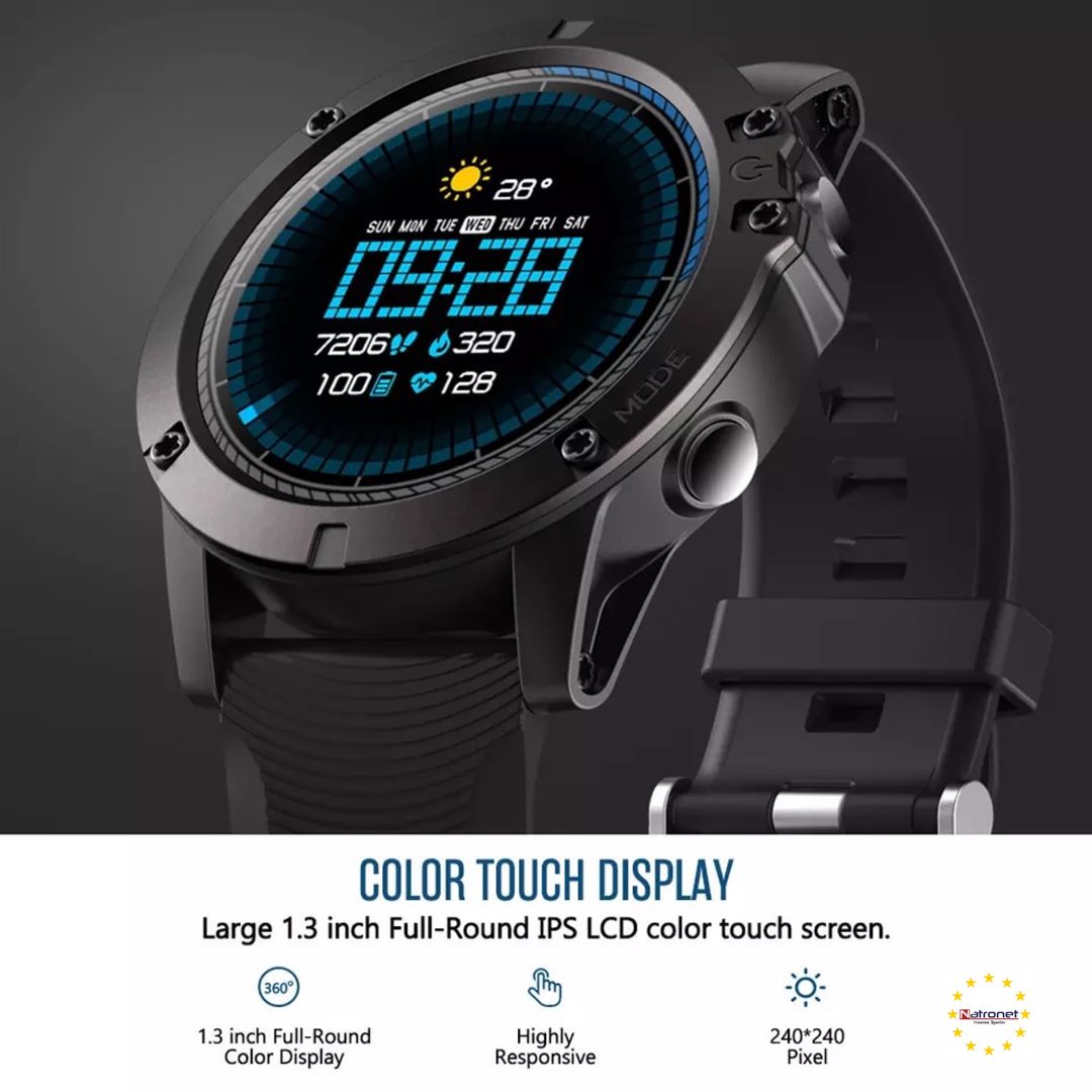 Zeblaze VIBE 3 PRO Dokunmatik Renkli Ekran Spor Akıllı Saat