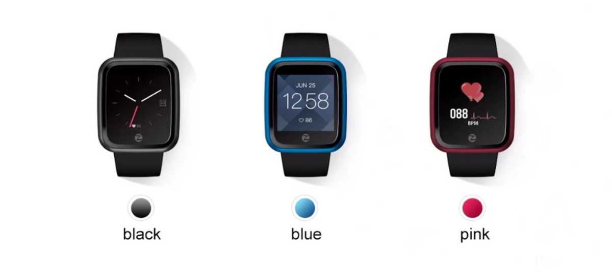 Yeni Zeblaze Kristal 2 Akıllı Saat 1.29 inch Renk Ekran Gorilla Glass 