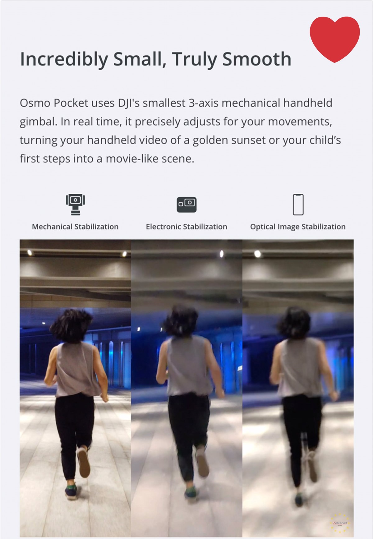 DJI Osmo Pocket Gimbal Kamera Akıllı Telefonlara Takılabilir