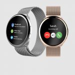 MyKronoz ZeRound2 HR Elite Smartwatch with Heart Rate Monitoring and Smart Notifications, Swiss Design, iOS and Android