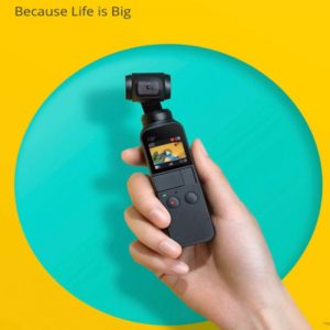 DJI Osmo Pocket Gimbal Kamera Akıllı Telefonlara Takılabilir