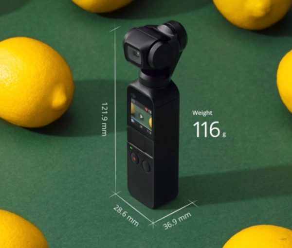 DJI Osmo Pocket Gimbal Kamera Akıllı Telefonlara Takılabilir