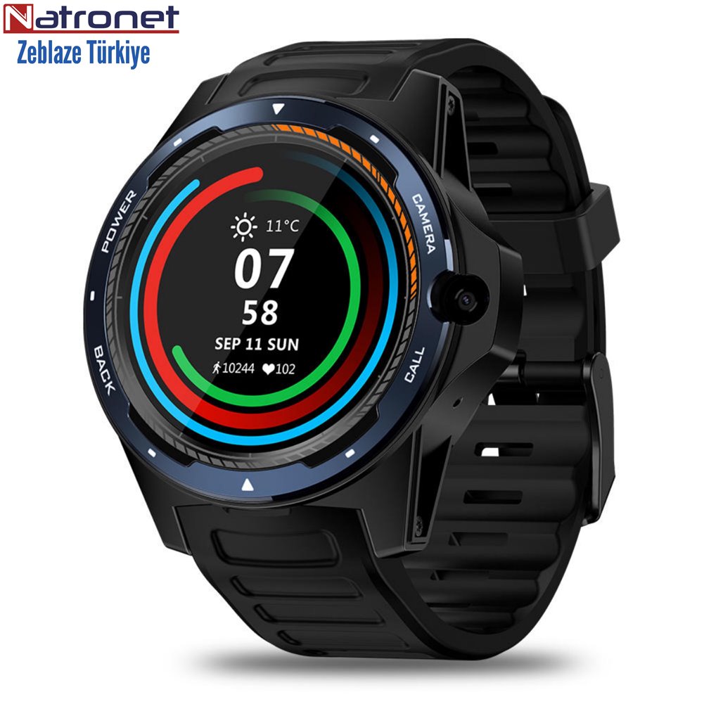 Zeblaze THOR 5 Çift Yonga Seti Teknolojosi Hibrid Akıllı Saat