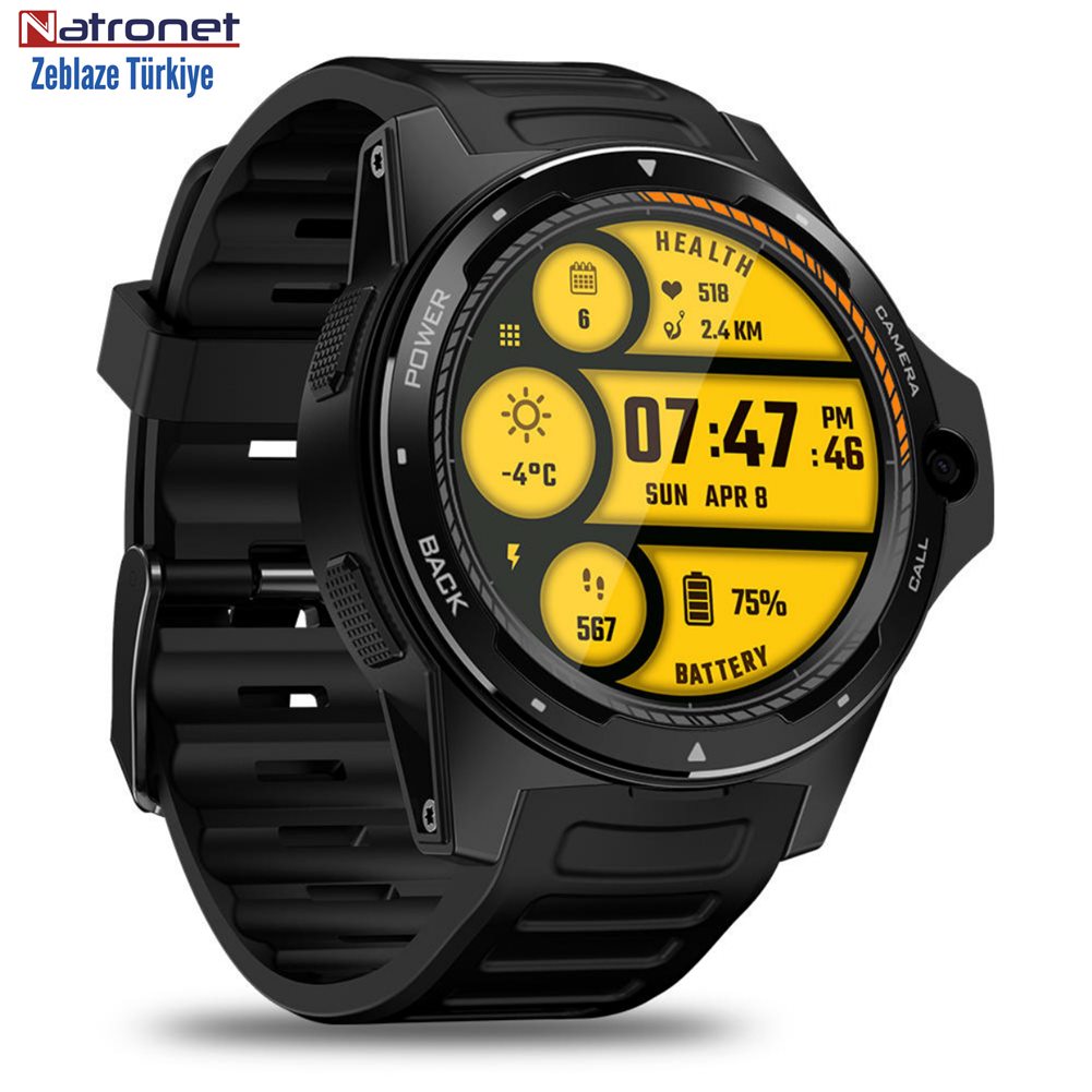 Zeblaze THOR 5 Çift Yonga Seti Teknolojosi Hibrid Akıllı Saat