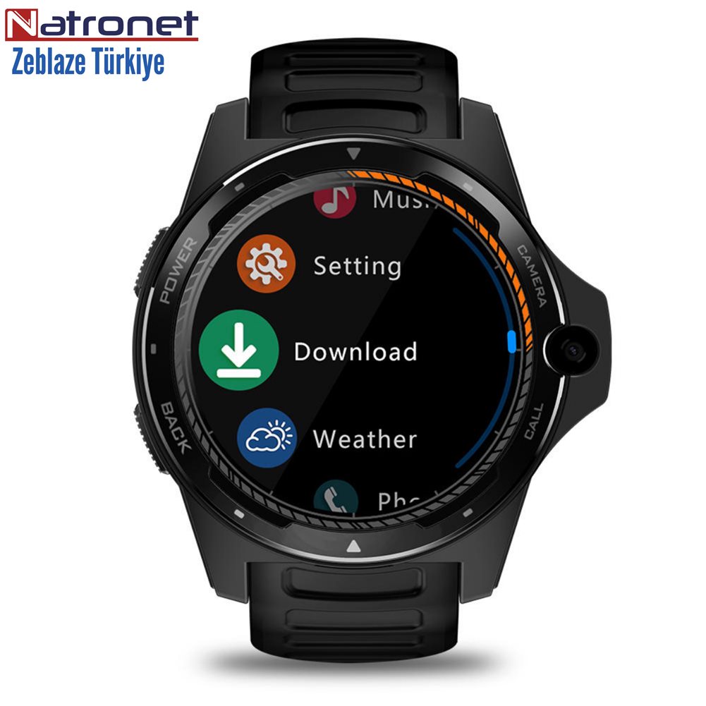 Zeblaze THOR 5 Çift Yonga Seti Teknolojosi Hibrid Akıllı Saat