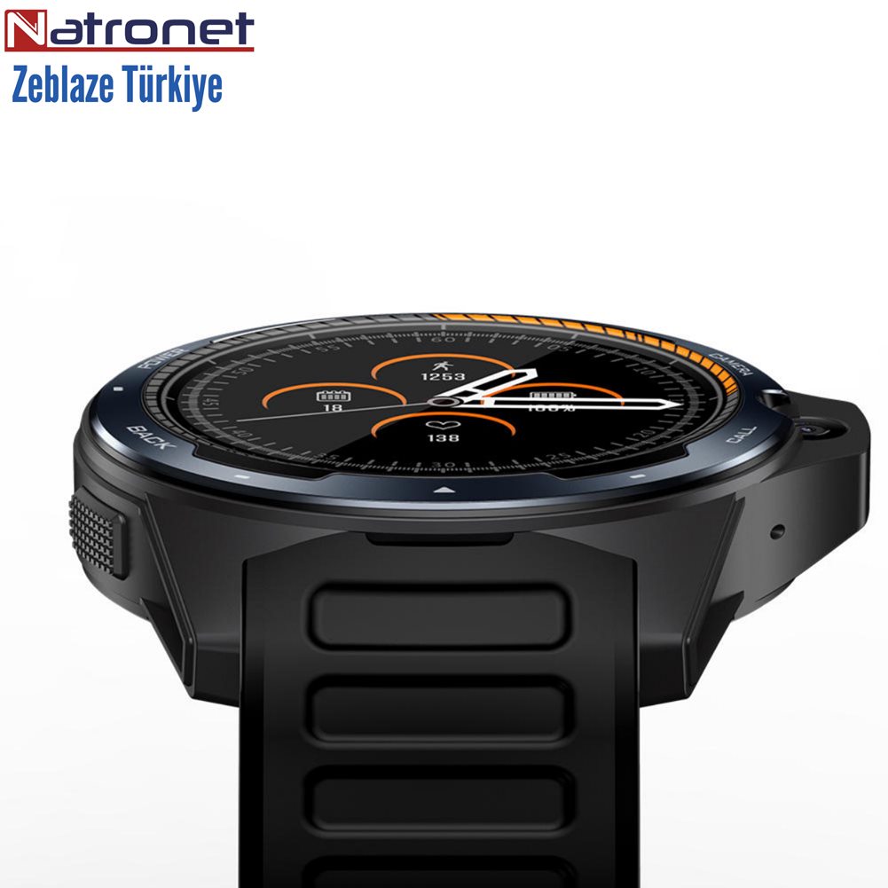 Zeblaze THOR 5 Çift Yonga Seti Teknolojosi Hibrid Akıllı Saat