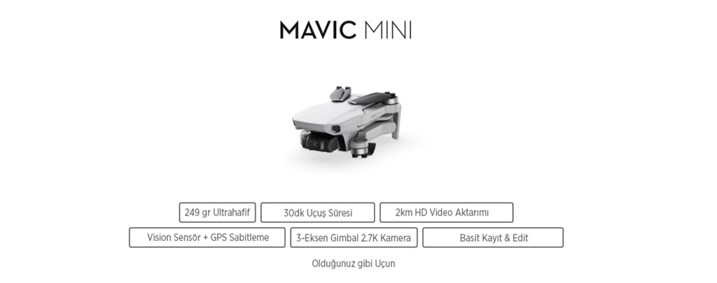 DJI Mavic Mini Fly More Combo
