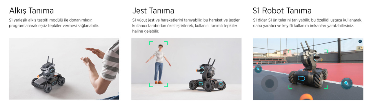 Dji RoboMaster S1 Programlanabilir Oyun Robotu Programlanabilir Robot