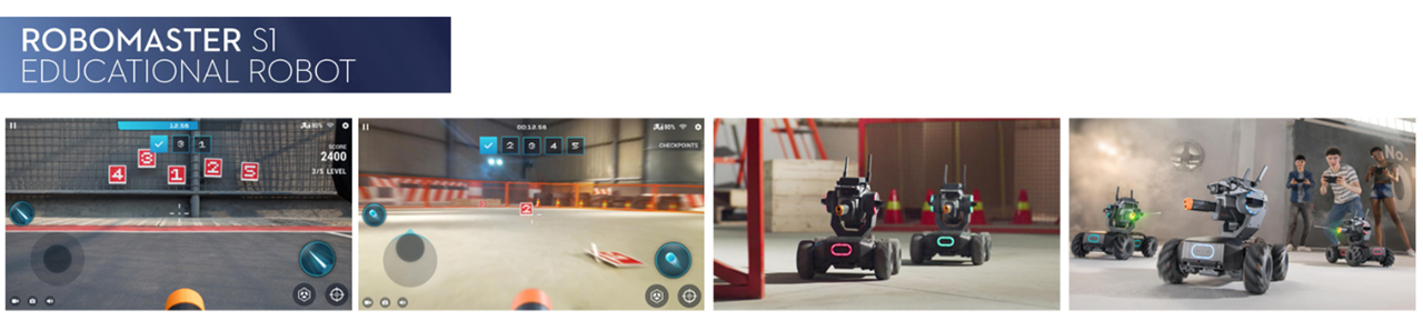 Dji RoboMaster S1 Programlanabilir Oyun Robotu Programlanabilir Robot