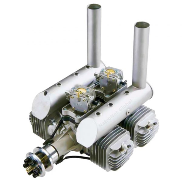 DLE-222 - 222CC Benzinli Model Motor - DLE-222 - 222CC Flat Four