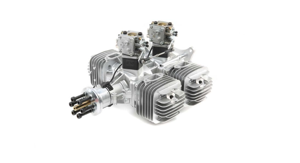 DLE-222 - 222CC Benzinli Model Motor - DLE-222 - 222CC Flat Four