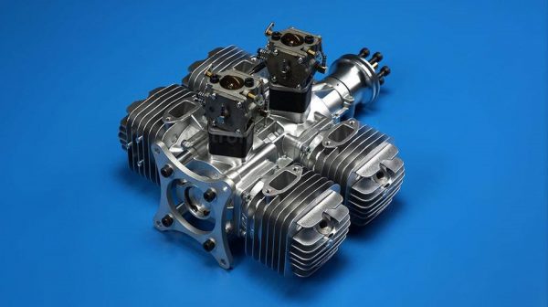 DLE-222 - 222CC Benzinli Model Motor - DLE-222 - 222CC Flat Four