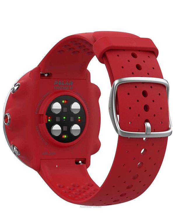 Polar Vantage M GPS Çoklu Spor Moduna Sahip Akıllı Saat-Kırmızı