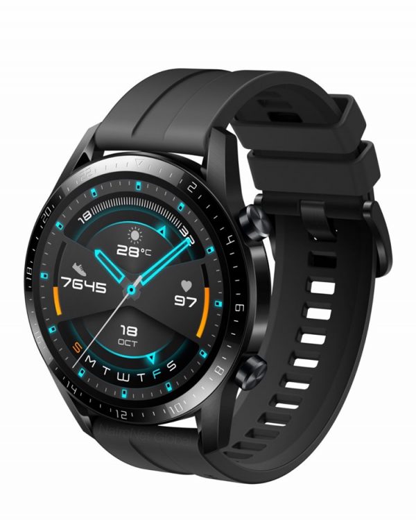 Huawei Watch GT2 Sport Akıllı Saat 46mm Siyah Stoklarımızda