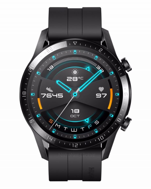 Huawei Watch GT2 Sport Akıllı Saat 46mm Siyah Stoklarımızda