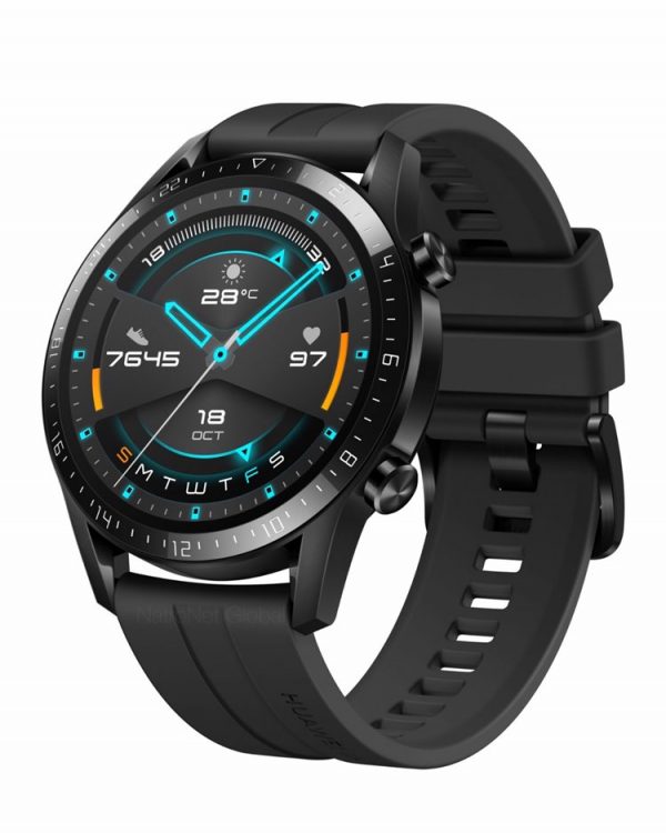 Huawei Watch GT2 Sport Akıllı Saat 46mm Siyah Stoklarımızda