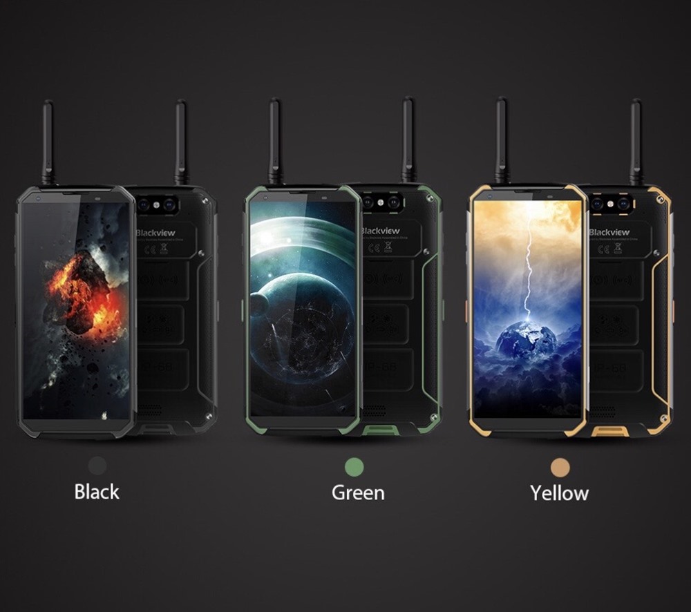 BlackView BV9500 Pro 5.7 İnc 6GB+128GB Orijinal Akıllı Telefon