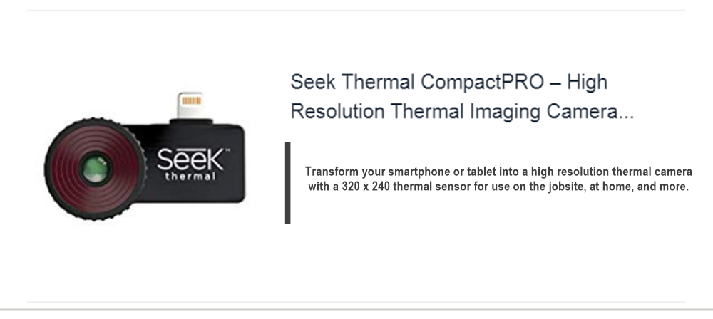 Seek Thermal - Shotpro - Handheld Thermal Imaging Camera and Sensor