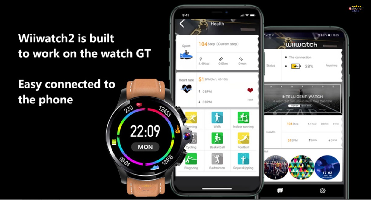 AllCall AWatch GT Sim Kartlı Akıllı Saat + Android Akıllı Telefon Türkiye