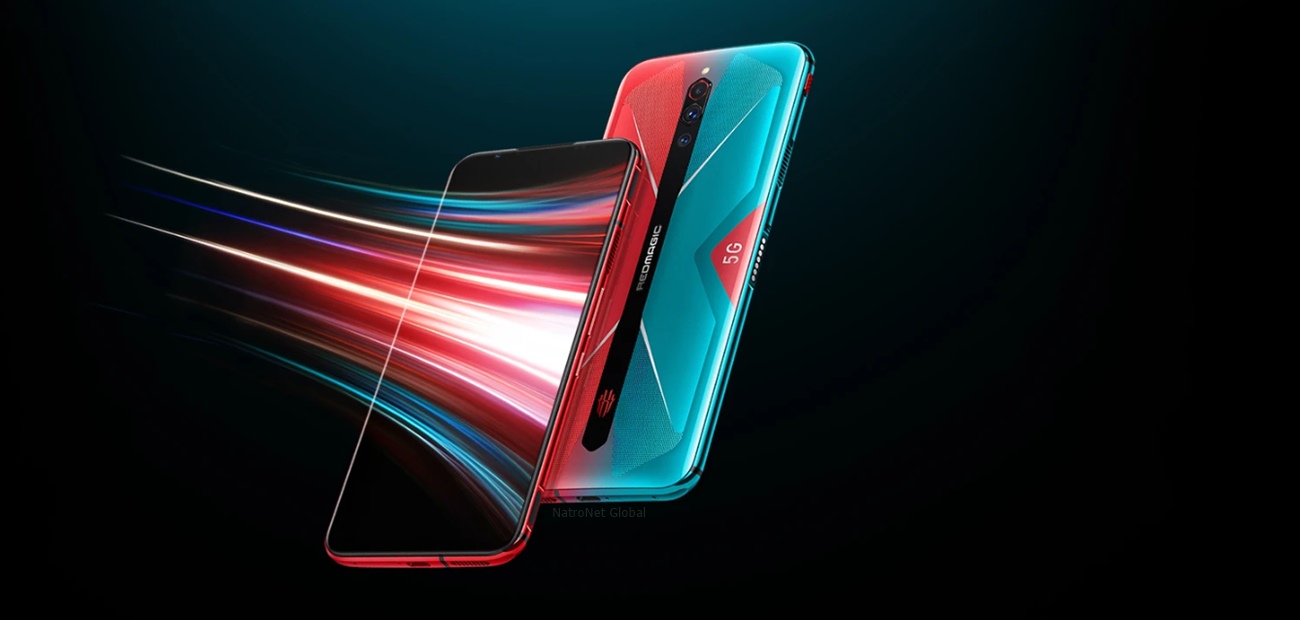 Nubia Red Magic 5G Turbo Fanlı Aktif Sıvı Soğutmalı Oyuncu Telefonu