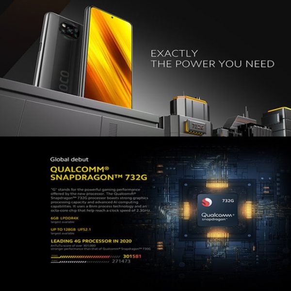 POCO X3 NFC: POCO X3 NFC Snapdragon 732G Xiaomi Akıllı Telefon