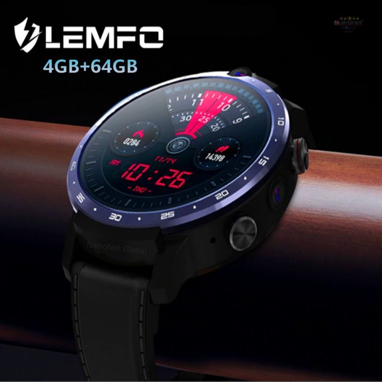 LEMFO LEM12 PRO 4GB 64GB Android 10 Projeksiyon Özellikli Akıllı Saat ...
