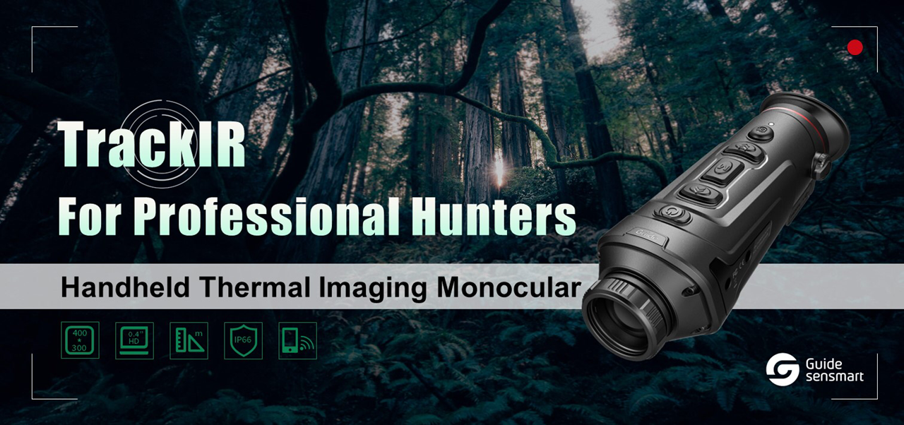 GUIDE TrackIR Elde Taşınabilir Monoküler Termal Görüntüleme Dürbünü