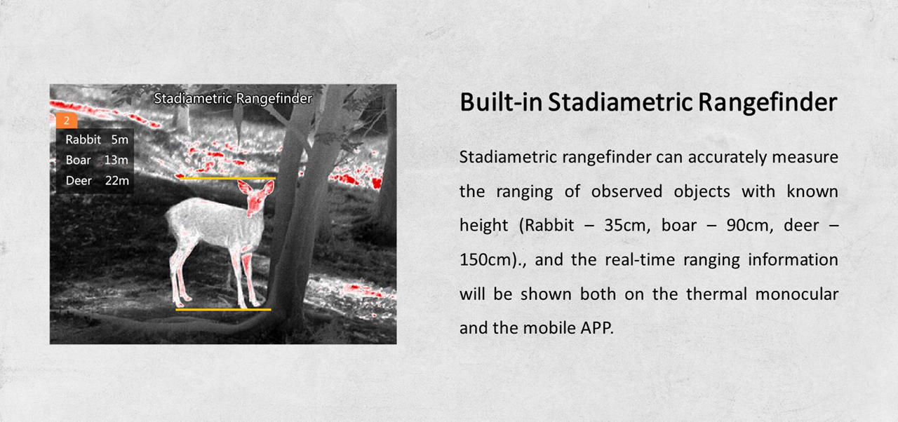 GUIDE TrackIR Elde Taşınabilir Monoküler Termal Görüntüleme Dürbünü