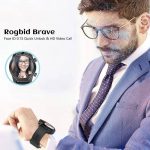 Rogbid Brave 4G Akıllı Saat Seramik Bezel 8MP Çift Kamera 3560mAh batarya