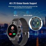 Rogbid Brave 4G Akıllı Saat Seramik Bezel 8MP Çift Kamera 3560mAh batarya