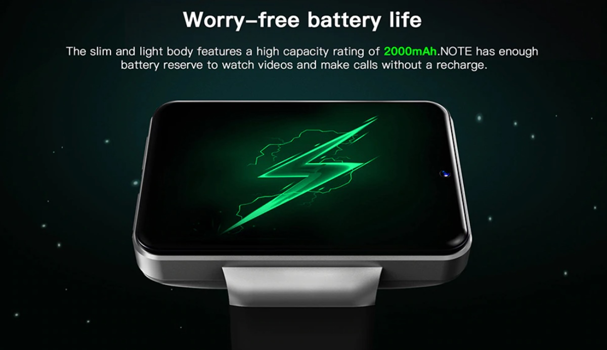 Kospet Note Android Sim Kartlı Büyük Ekranlı Akıllı Saat