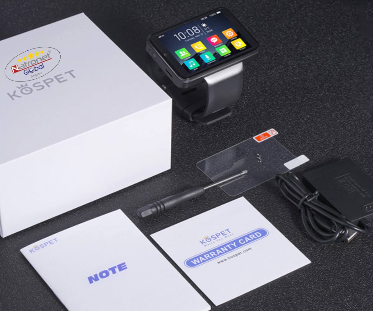 Kospet Note Android Sim Kartlı Büyük Ekranlı Akıllı Saat