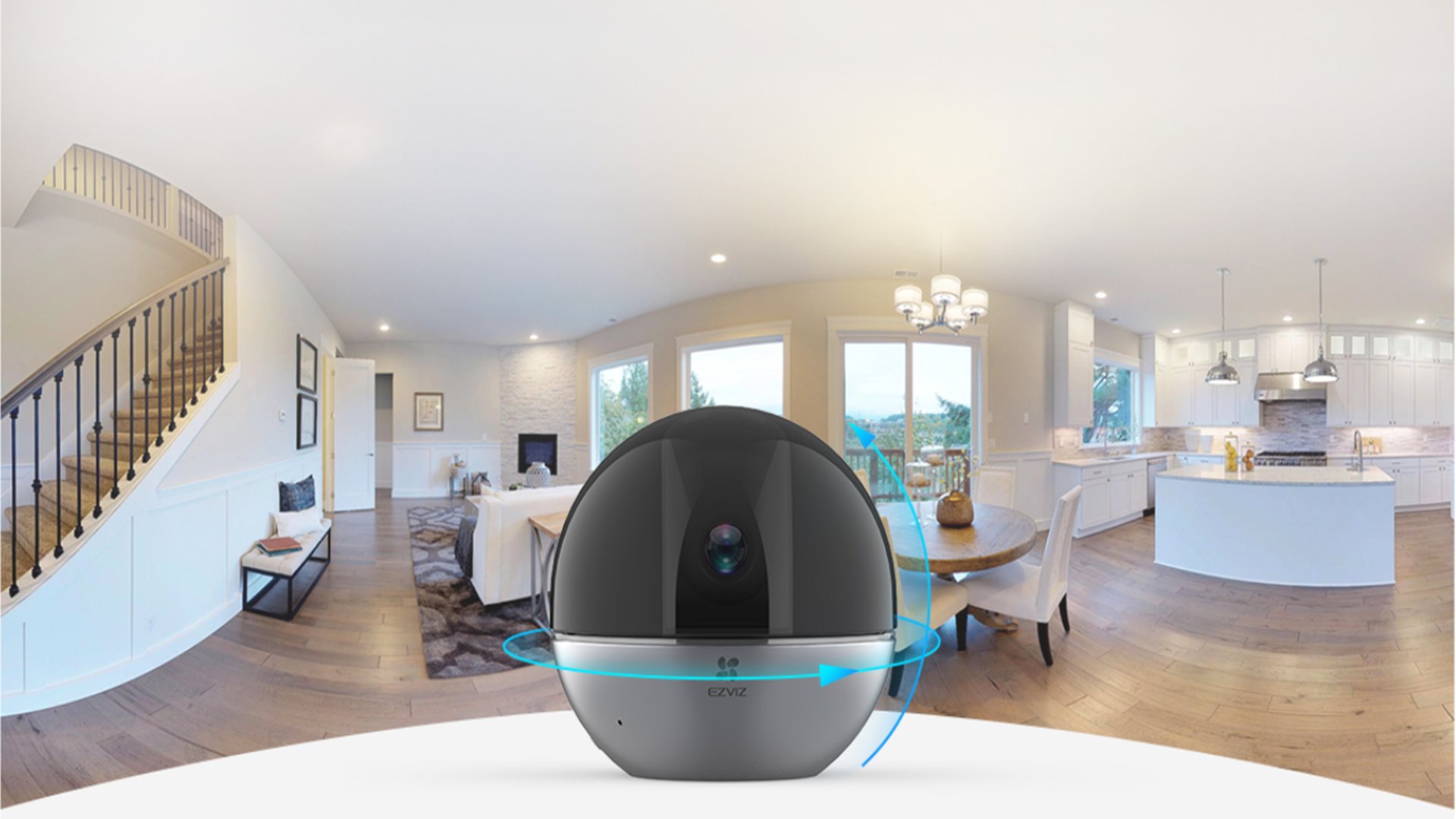 EZVİZ C6W Pan Tilt WiFi Kamera Zarif ve Çok Yönlü İhtiyacınız Olan Güvenlik