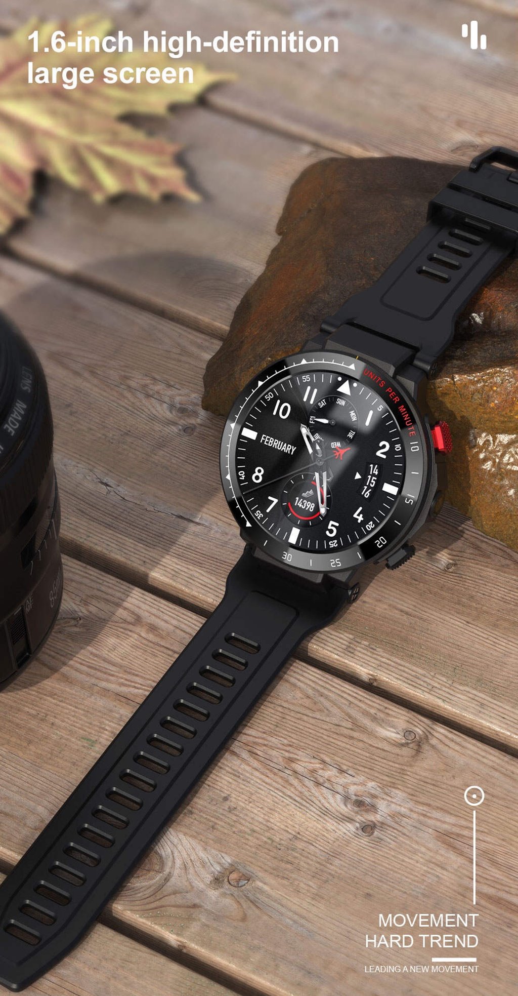 LEMFO LES4 1GB+16GB 900 Mah 4G GPS SİM Kartlı Akıllı Saat