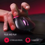GameSir GM500 Oyun Faresi 12000 DPI'lı Süper Hafif Kablolu Oymalı Tasarım