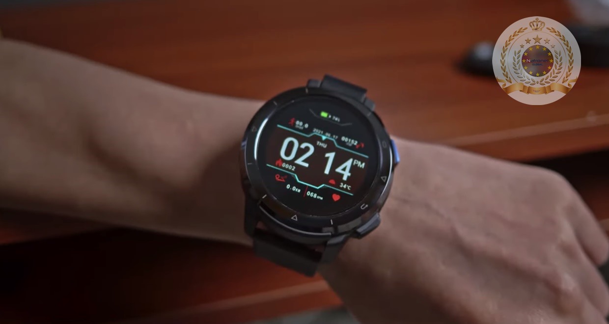 Dönebilen Flaşlı Kameralı KOSPET Optimus 2 Çift Modlu Çift Çip 4G+64G Sekiz Çekirdekli 4G-LTE ,GPS+Beidou Android 10.7 SpO2 Monitör Akıllı Saat+Akıllı Telefon