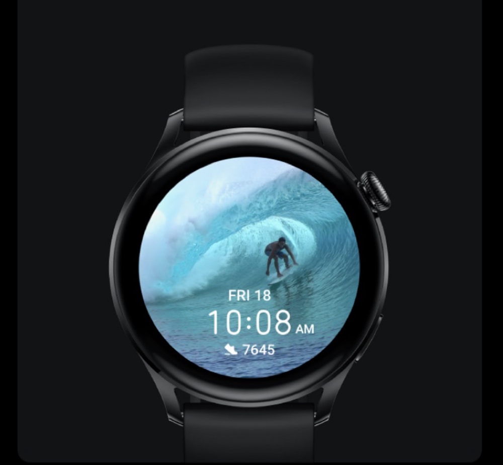 HUAWEI Watch 3, HiSilicon Hi6262, 1.43 inç AMOLED, 46.2 mm, Siyah