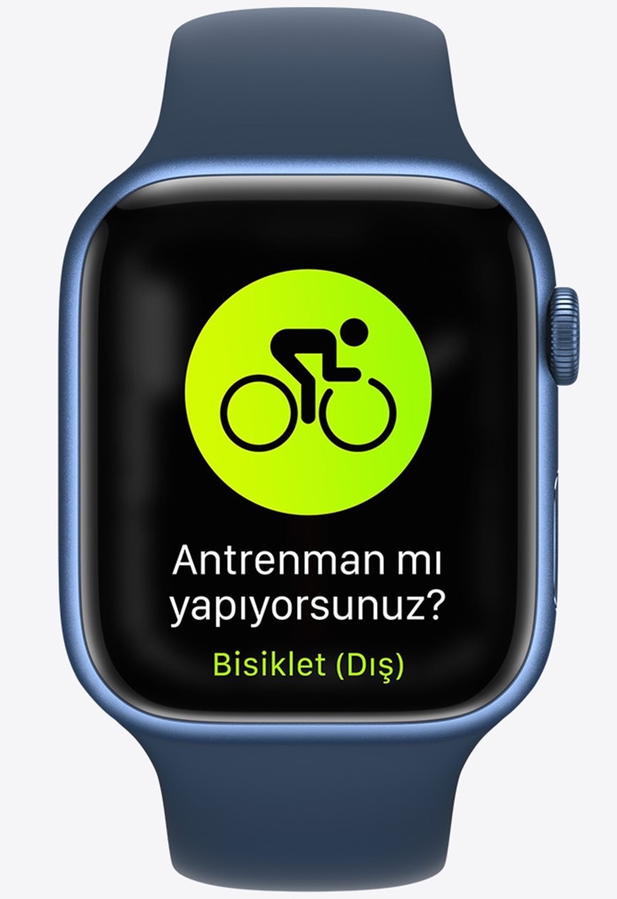 Apple Watch Series 7 GPS, 41mm 45mm Kırmızı Alüminyum Kasa ve Kırmızı Spor Kordon
