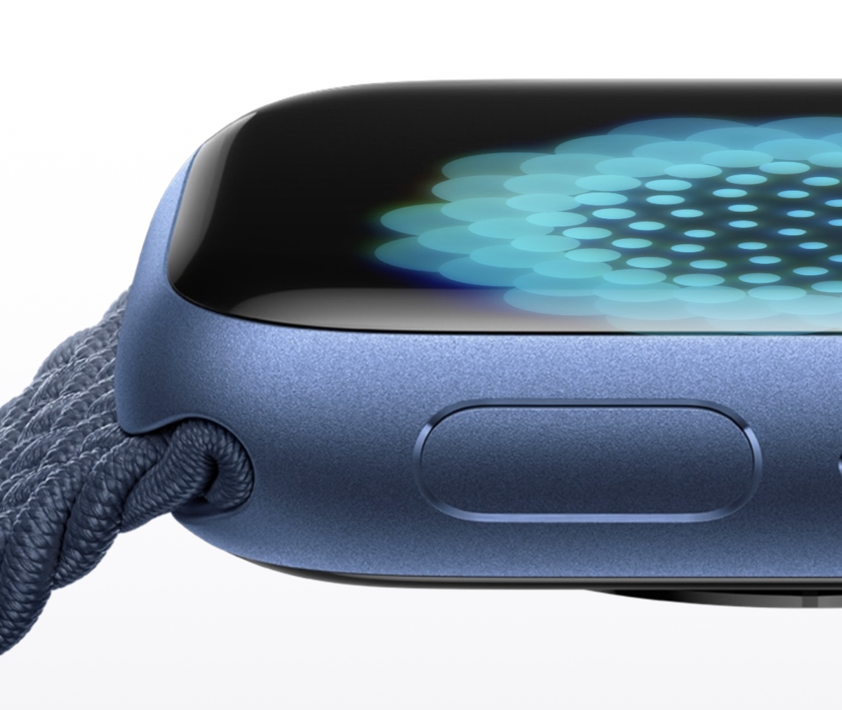 Apple Watch Series 7 GPS, 41mm 45mm Kırmızı Alüminyum Kasa ve Kırmızı Spor Kordon