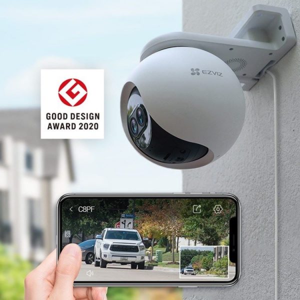 EZVİZ C8PF Güvenlik Kamerası Dış Mekan 1080P Pan/Tilt/Zoom Yapay Zeka Destekli WiFi Kamera