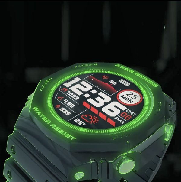 Zeblaze Ares 2 Sağlam Moda Akıllı Saat Modaya Uygun ve Dayanıklı Tasarım