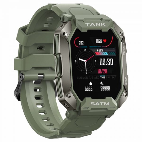 KOSPET TANK M1 Yeni Akıllı Saat 1.72 İnç Tam Dokunmatik Ekran Spor Modu 50 Gün Bekleme IP69 Su Geçirmez