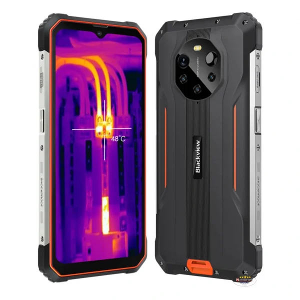 Blackview BL 8800 Pro 5G+Thermal Kameralı Sağlam Zırhlı Akıllı Telefon 50 MP kamera