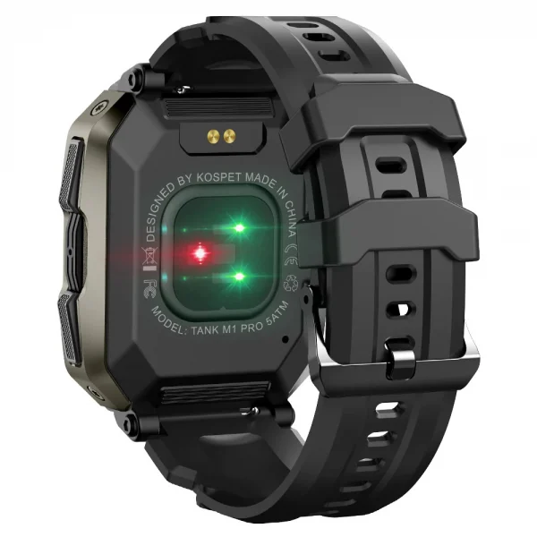 Kospet Tank M1 Pro Akıllı Saat 5ATM ve IP69K Su Geçirmez Bluetooth Arama