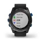 Garmin Descent Mk2i Dalış Saati Siyah Kordonlu Titanyum Karbon Gri DLC (Descent T1 Dahil)