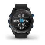 Garmin Descent Mk2i Dalış Saati Siyah Kordonlu Titanyum Karbon Gri DLC (Descent T1 Dahil)