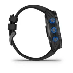 Garmin Descent Mk2i Dalış Saati Siyah Kordonlu Titanyum Karbon Gri DLC (Descent T1 Dahil)