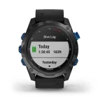 Garmin Descent Mk2i Dalış Saati Siyah Kordonlu Titanyum Karbon Gri DLC (Descent T1 Dahil)